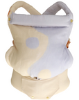 Limited Edition Chekoh X The Lullaby Club TLC Clip Baby Carrier - Yin Yang design in bamboo and linen 