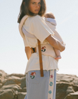 Limited Edition Chekoh X The Lullaby Club TLC Clip Baby Carrier - Yin Yang design in bamboo and linen 