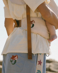 Limited Edition Chekoh X The Lullaby Club TLC Clip Baby Carrier - Yin Yang design in bamboo and linen 