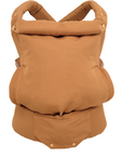 Ochre Earthy Brown Baby Clip Carrier - adjustable and breathable fabric